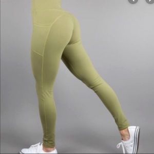 BUFFBUNNY OLIVE LEGGINGS